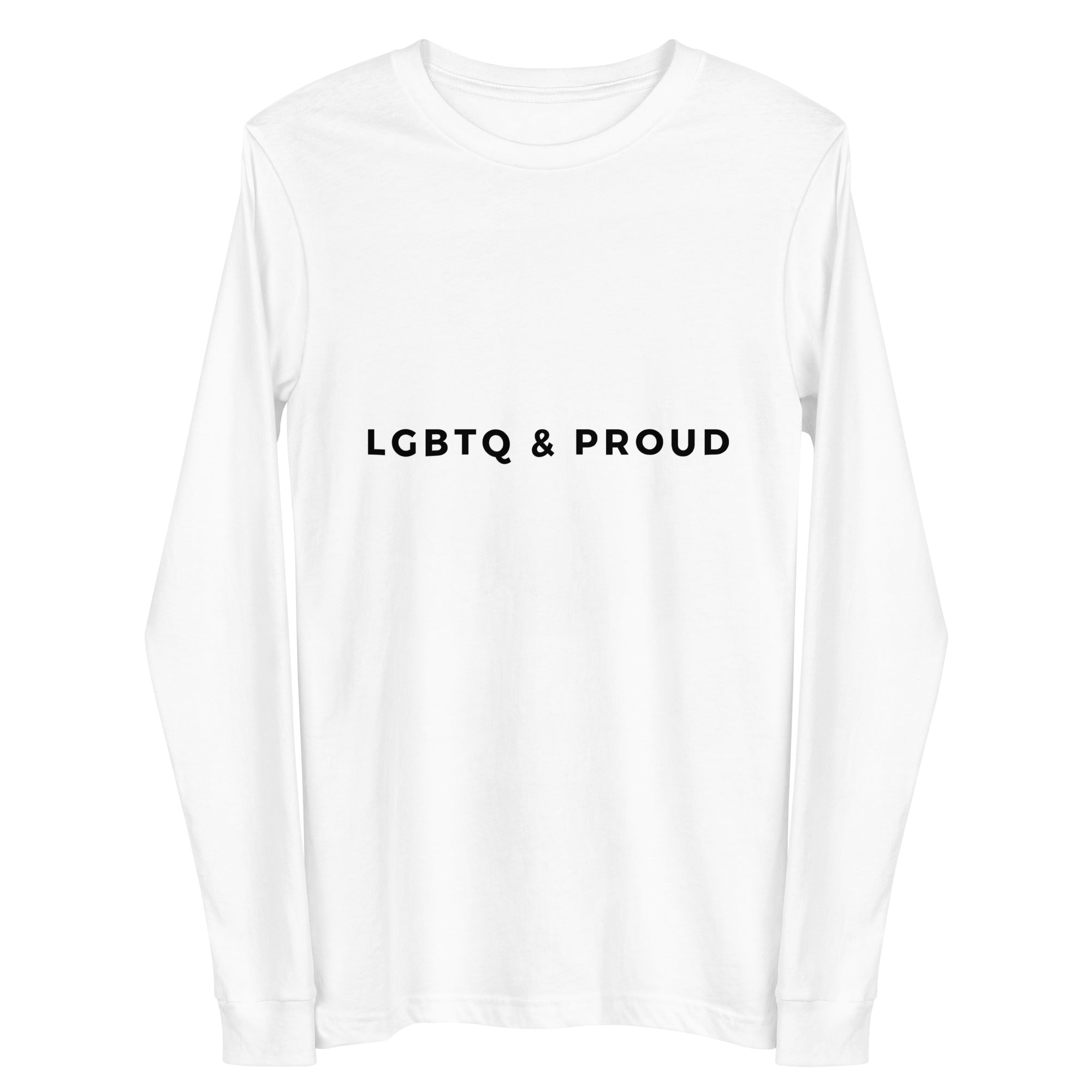 LGBTQ & Proud Unisex Long Sleeve Tee