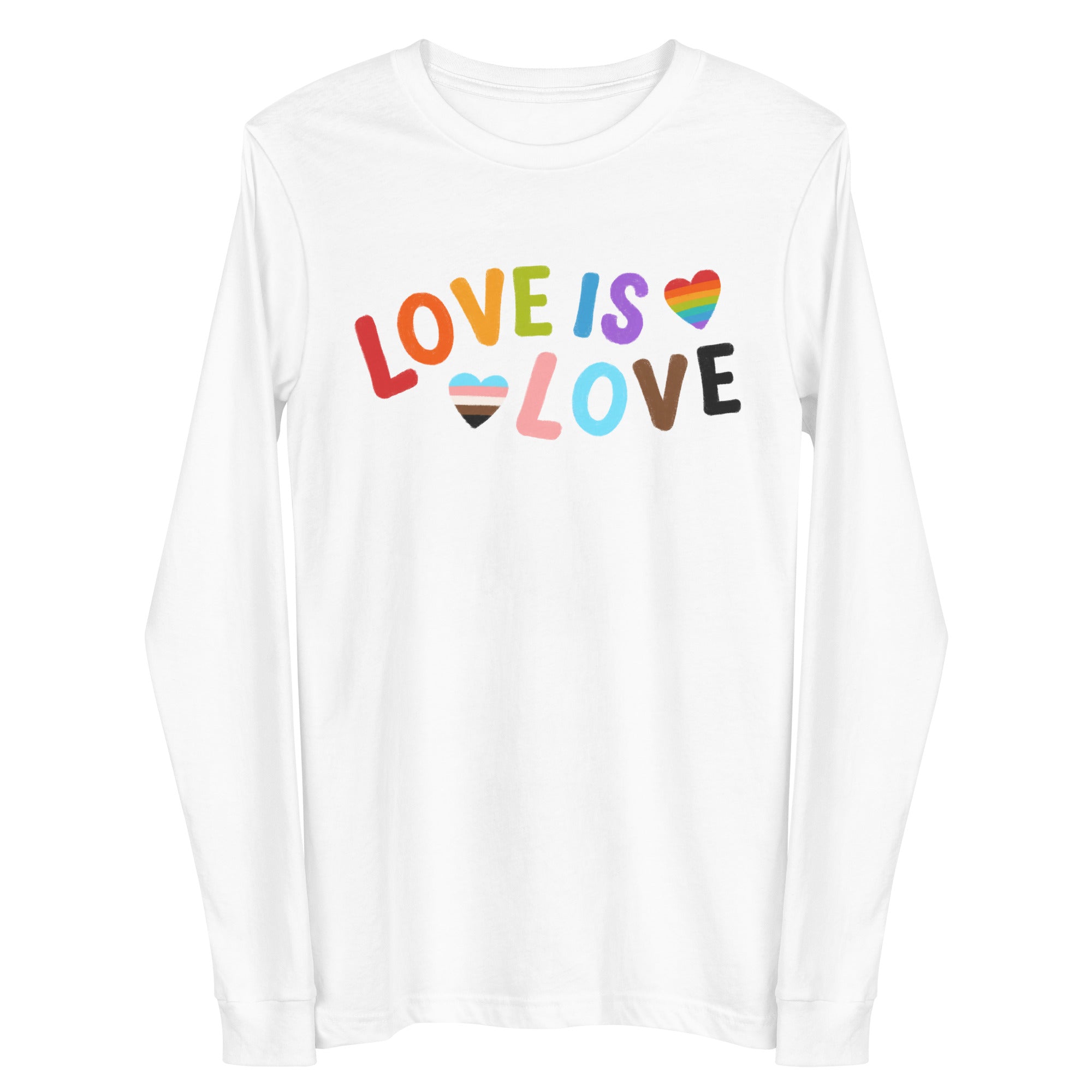 Love is Love LGBTQ Unisex Long Sleeve Tee