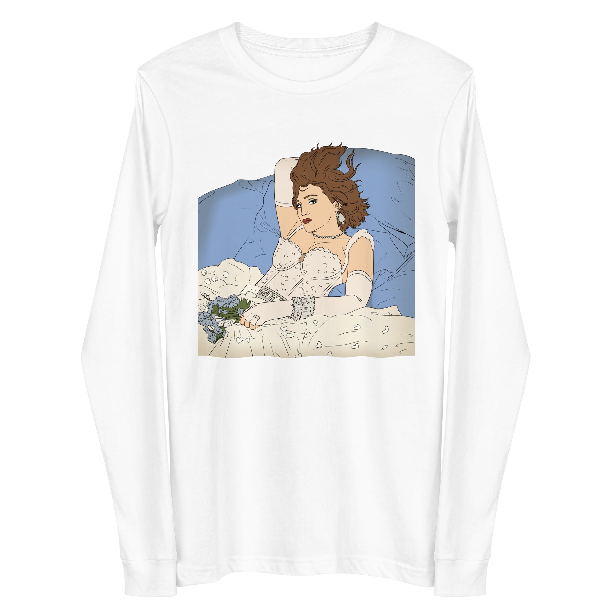 Madonna Like A Virgin Unisex Long Sleeve Tee