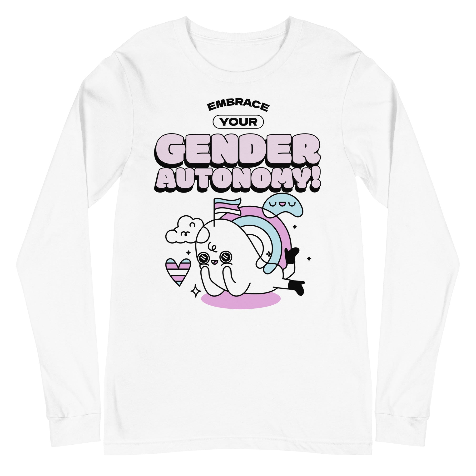 Embrace Your Gender Autonomy! Unisex Long Sleeve T-Shirt