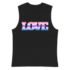 Alternative Genderfluid Love Muscle Top