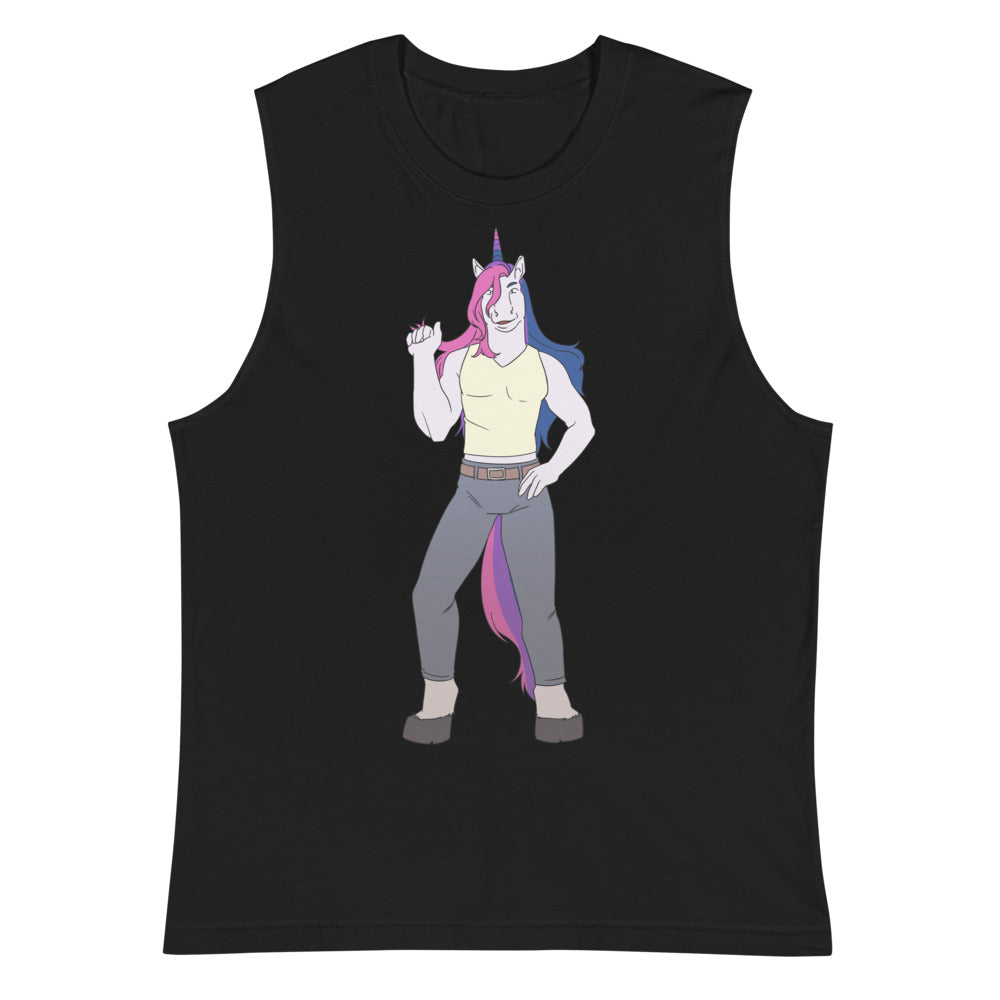 Bisexual Unicorn Muscle Top