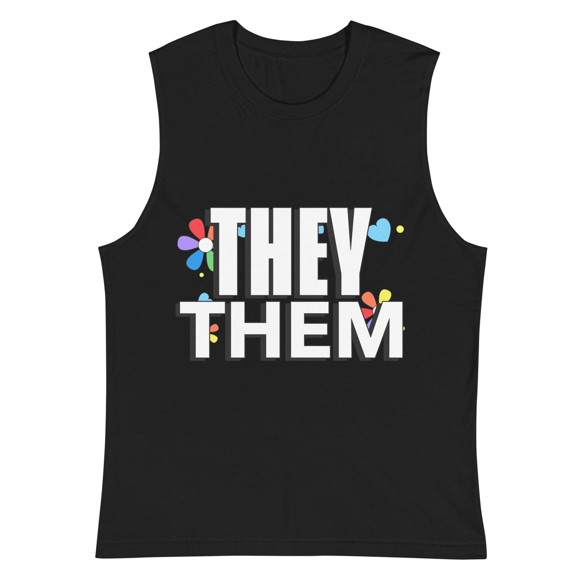They / Them Muscle Top