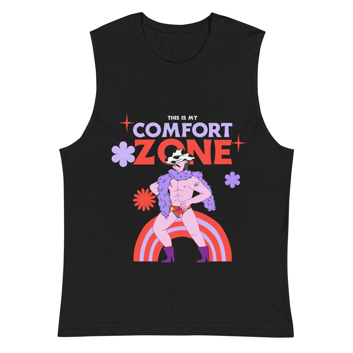 This Is My Comfort Zone Muscle Top