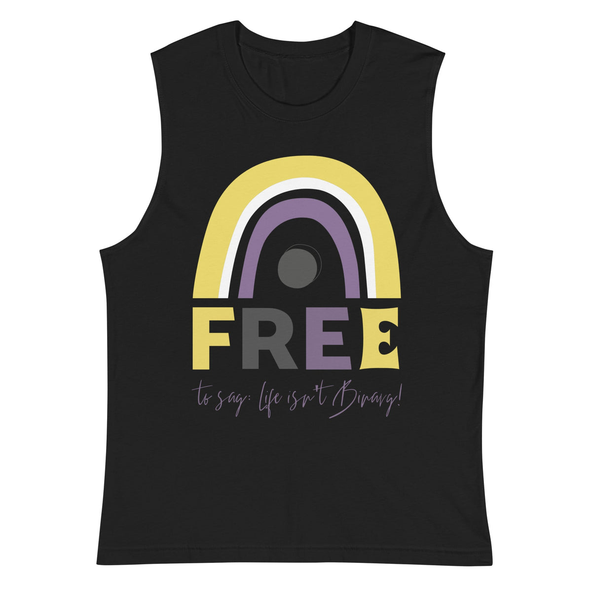 Free To Say: Life Isn't Binary! Muscle Top