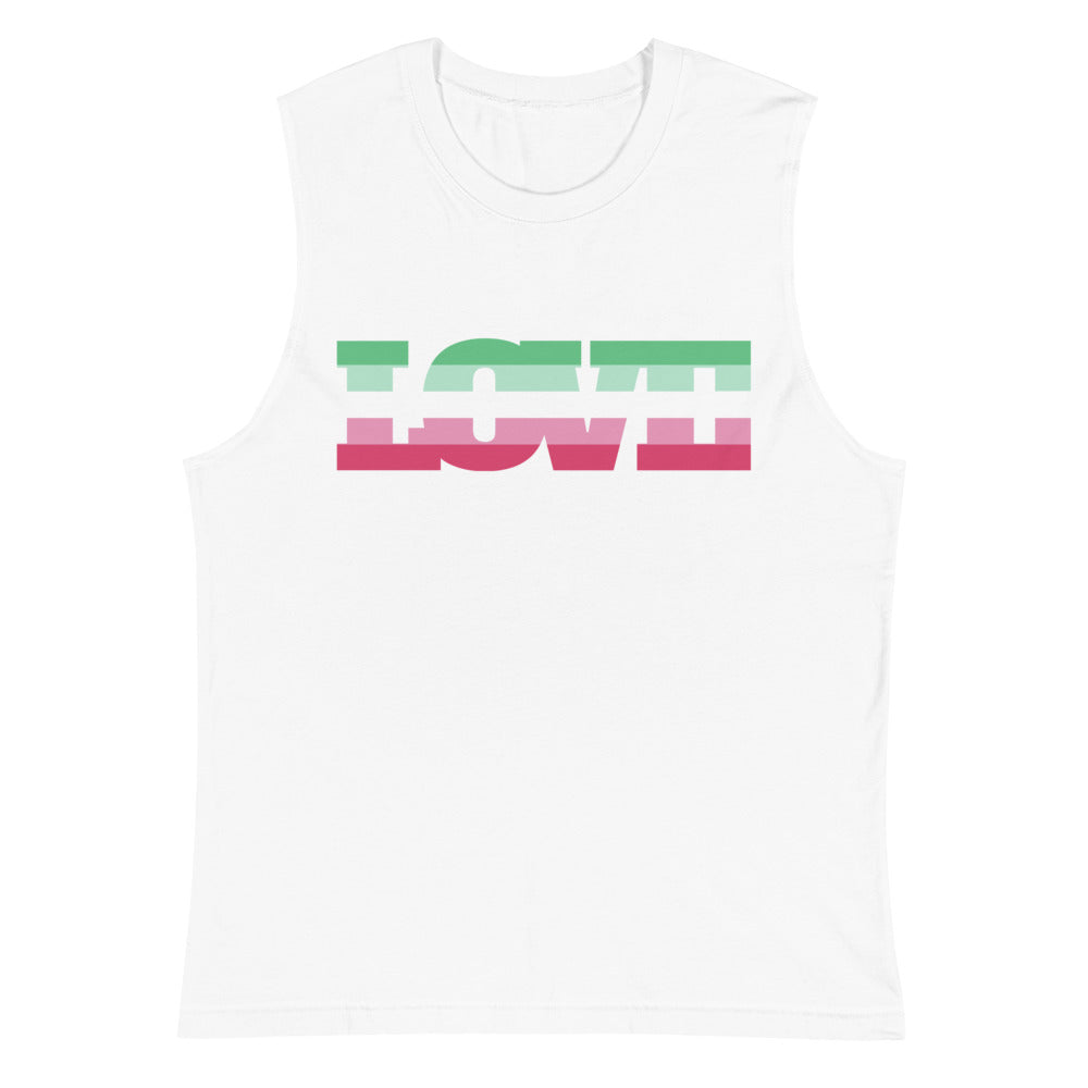 Abrosexual Pride Muscle Top