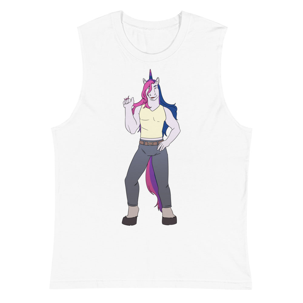 Bisexual Unicorn Muscle Top