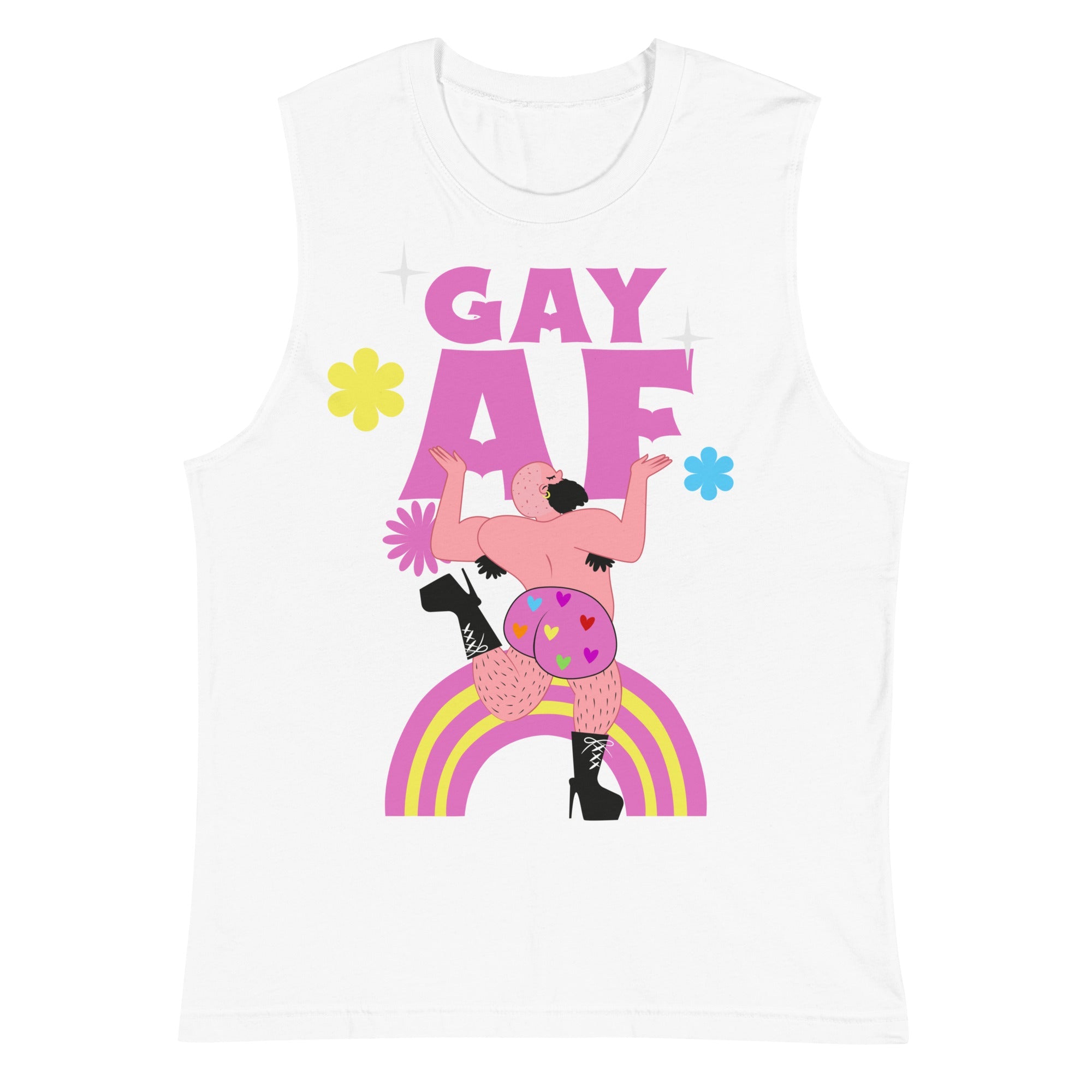 Gay AF Muscle Top
