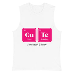 CuTe Nice Smart & Funny Muscle Top