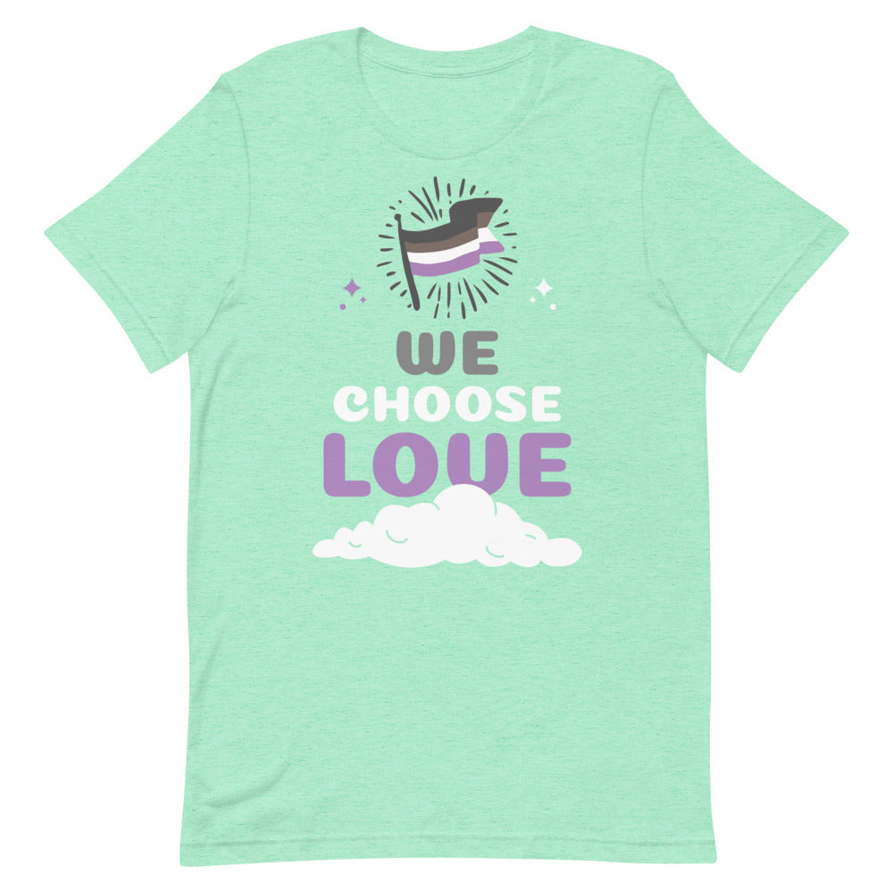 Asexual We Choose Love T-Shirt