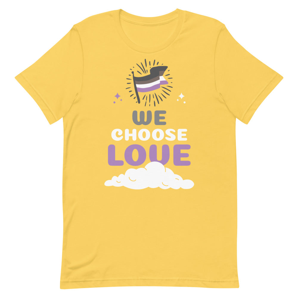 Asexual We Choose Love T-Shirt