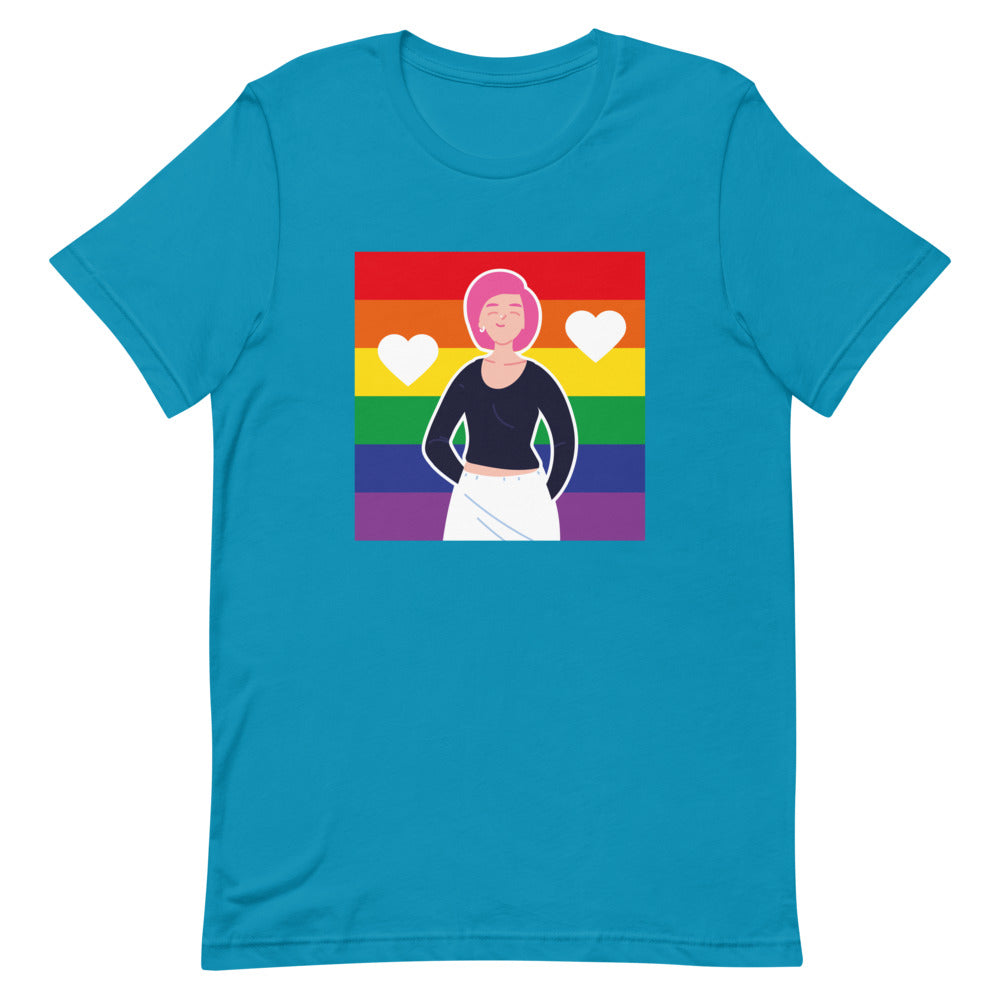 Queer Love Is Love Is Love T-Shirt