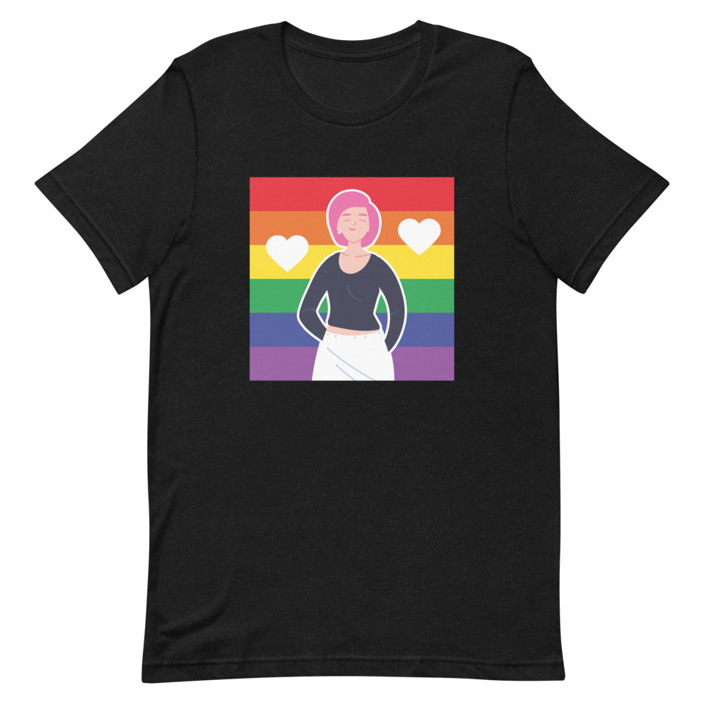 Queer Love Is Love Is Love T-Shirt