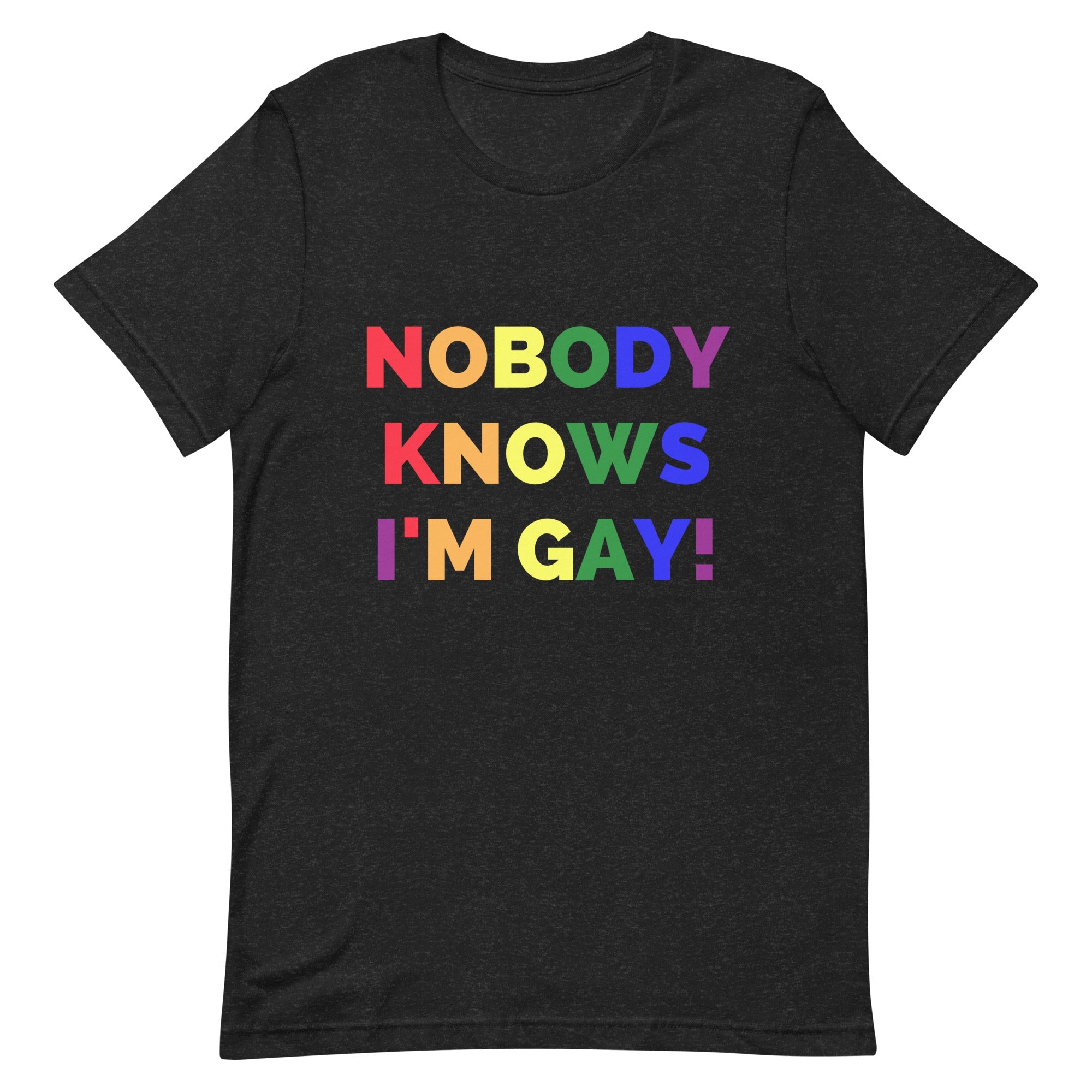 Nobody Knows I'm Gay! T-Shirt