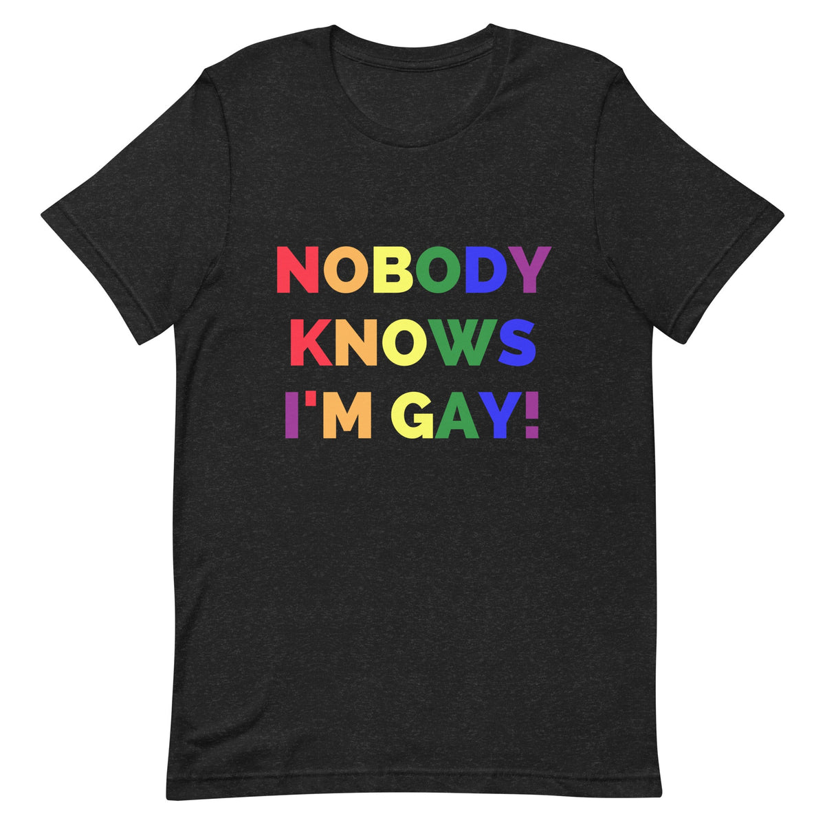 Nobody Knows I'm Gay! T-Shirt