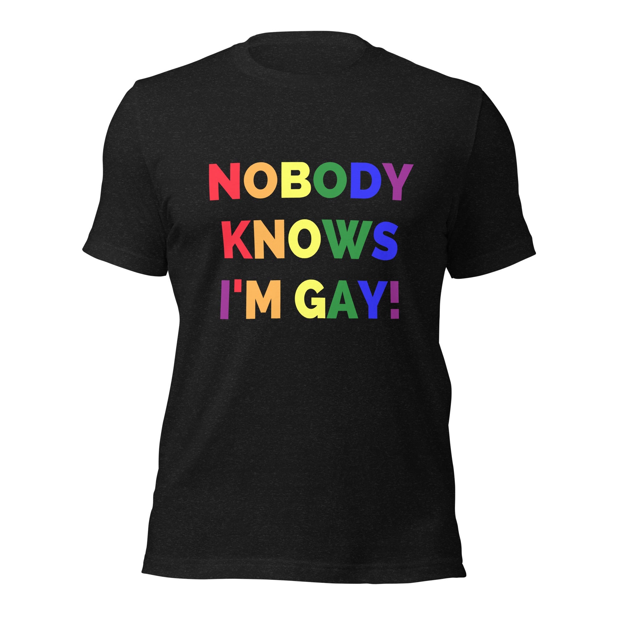Nobody Knows I'm Gay! T-Shirt