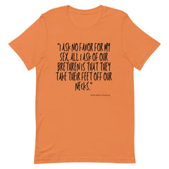 I Ask No Favor For My Sex T-Shirt