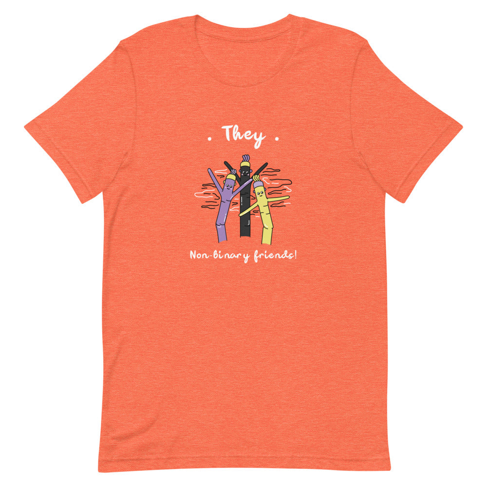 They Non-Binary Friends T-Shirt