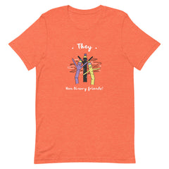 They Non-Binary Friends T-Shirt