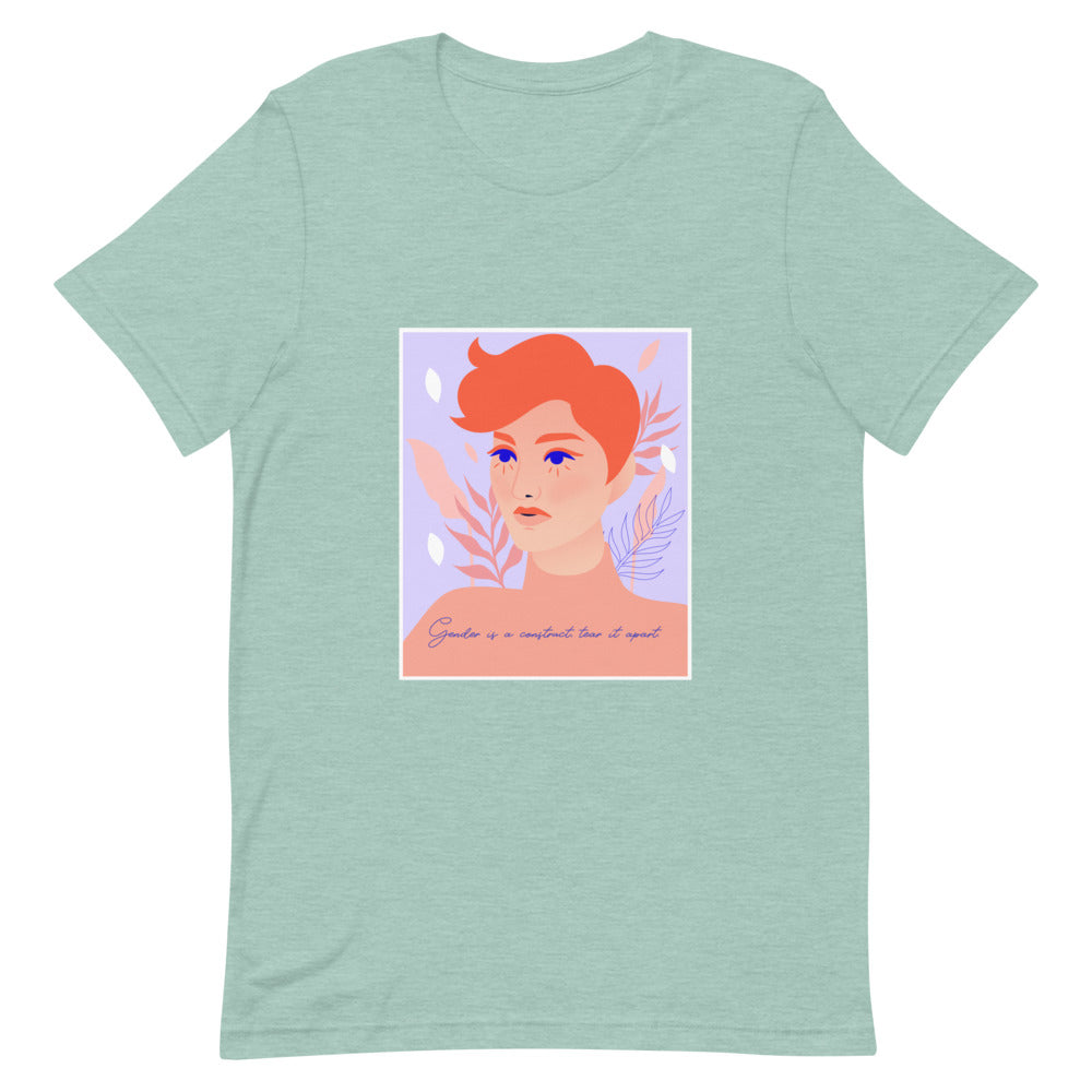 Gender Is A Construct Tear It Apart T-Shirt