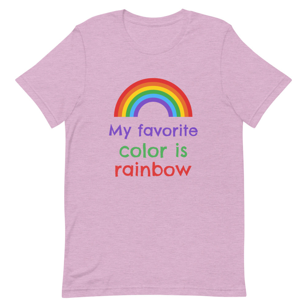 My Favorite Colour Is Rainbow T-Shirt