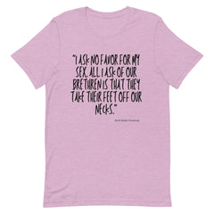 I Ask No Favor For My Sex T-Shirt