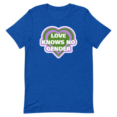 Love Knows No Gender Genderqueer T-Shirt