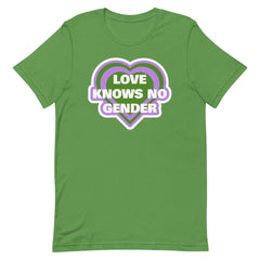 Love Knows No Gender Genderqueer T-Shirt