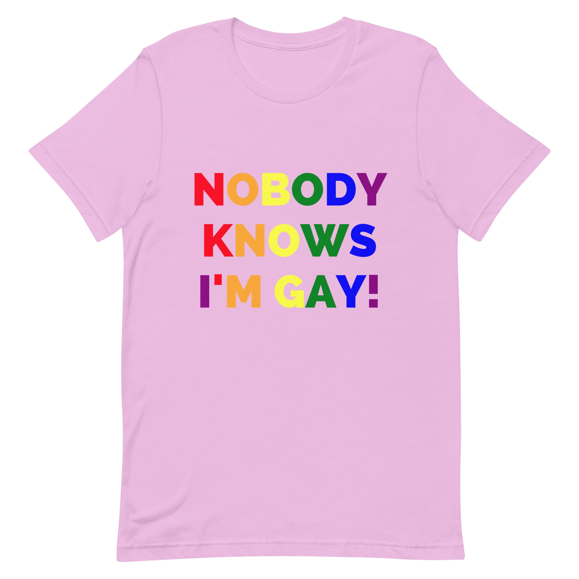 Nobody Knows I'm Gay! T-Shirt
