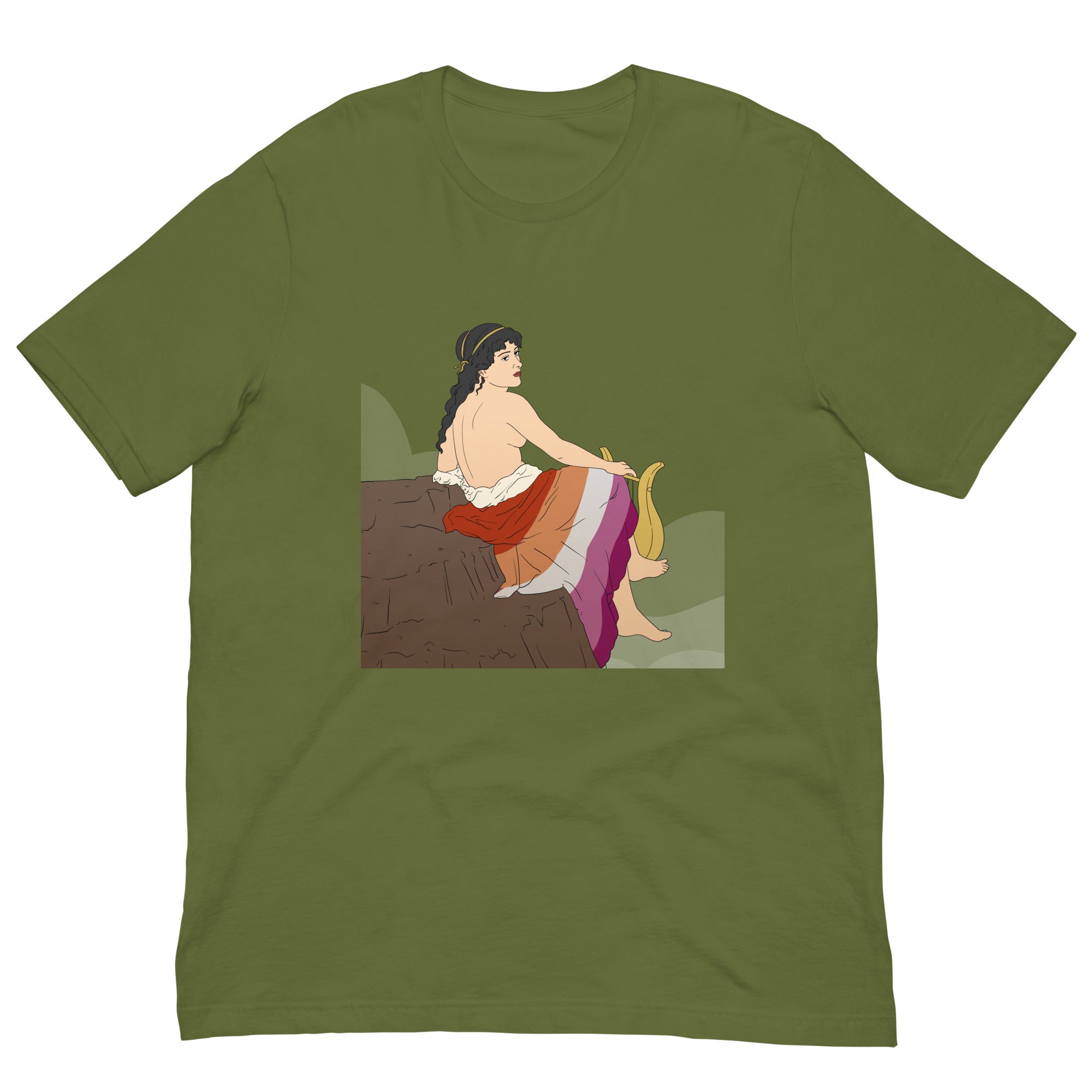 Sappho of Lesbos Unisex T-Shirt