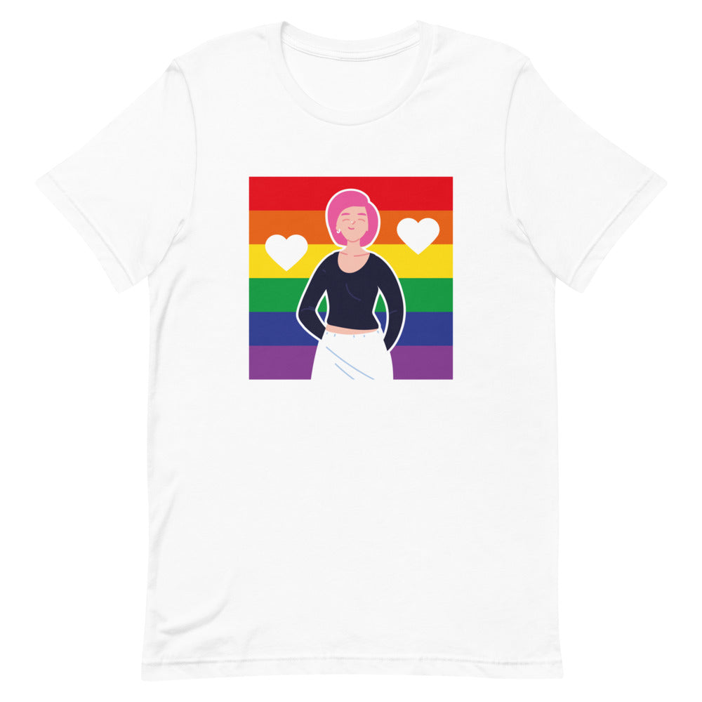 Queer Love Is Love Is Love T-Shirt