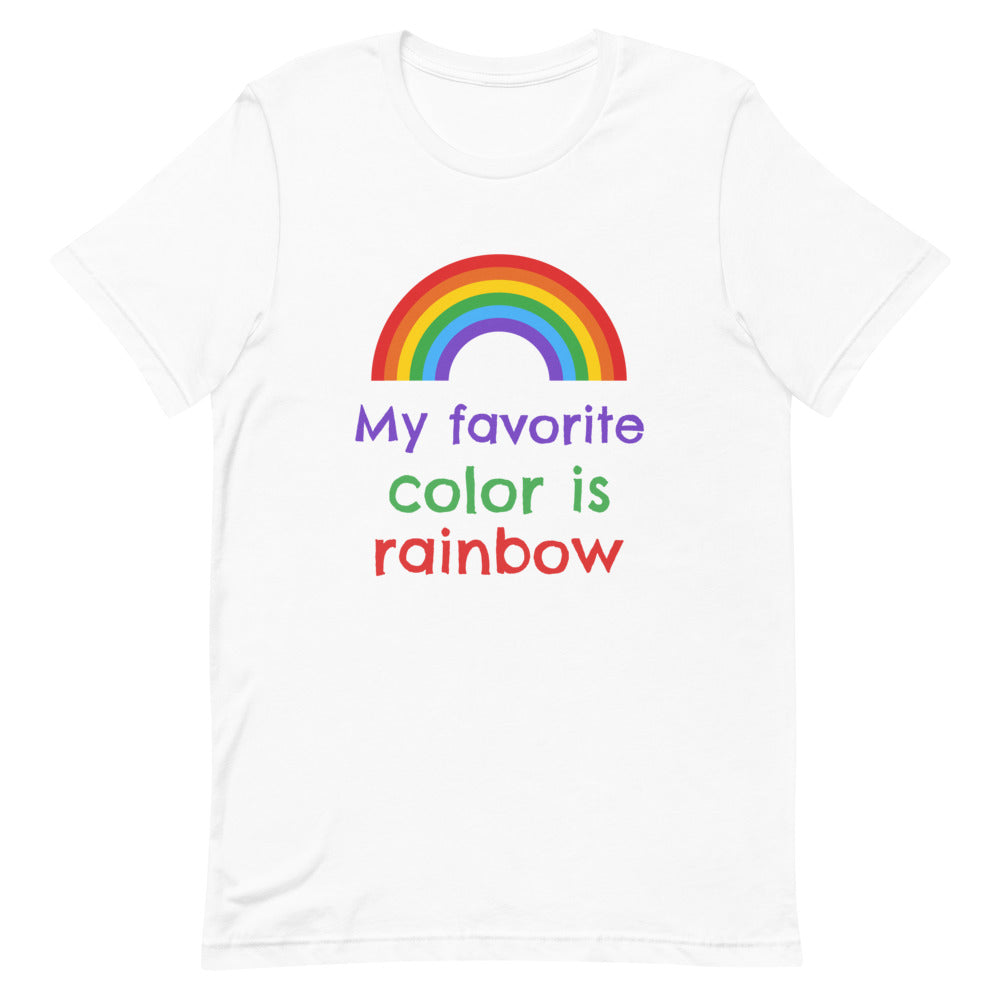 My Favorite Colour Is Rainbow T-Shirt