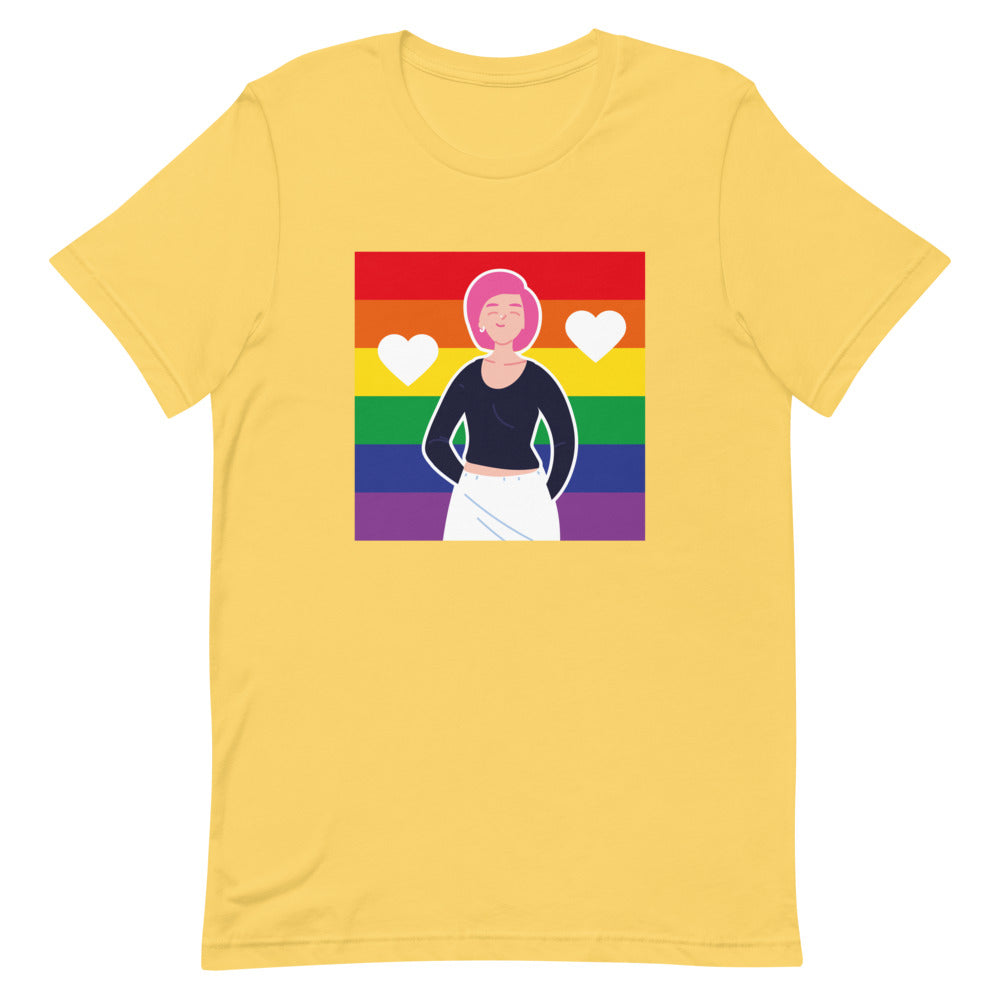 Queer Love Is Love Is Love T-Shirt