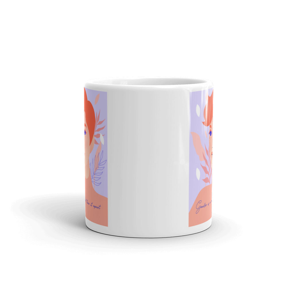 Gender Is A Construct Tear It Apart Mug