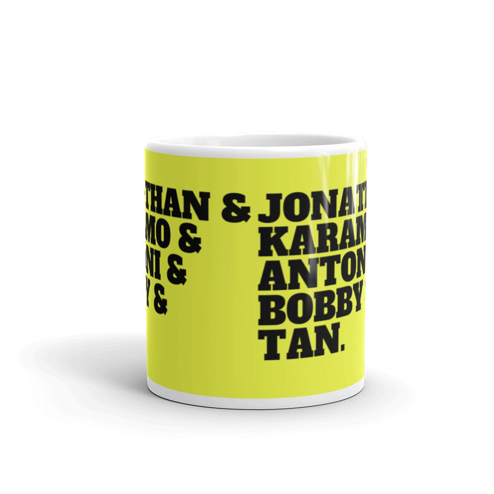 Jonathan & Karamo & Antoni & Bobby & Tan Mug