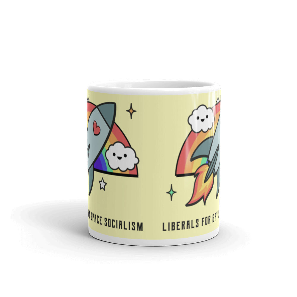 Liberals For Gay Space Socialism Mug