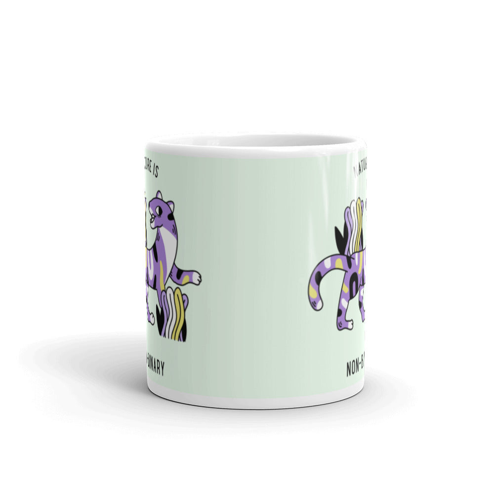 Nature Is Non-Binary Mug
