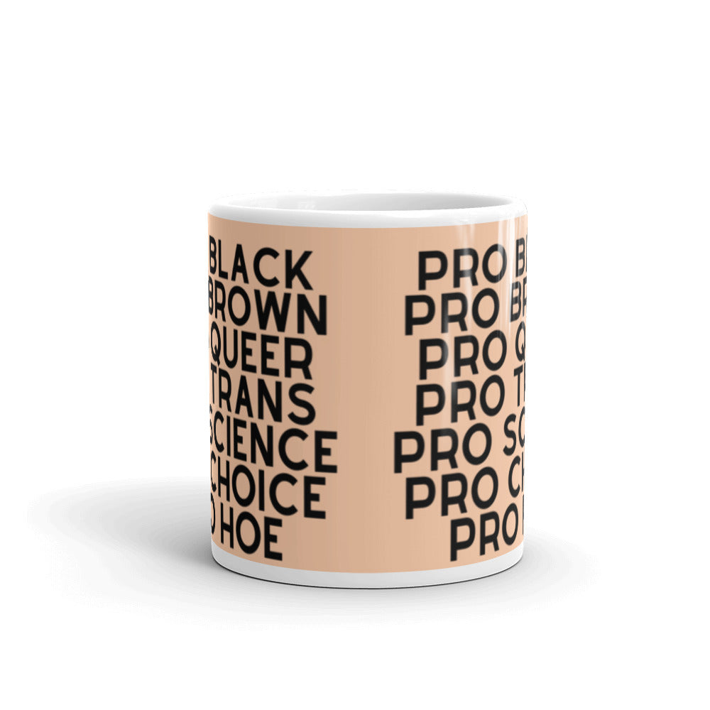Pro Hoe (Black Text) Mug