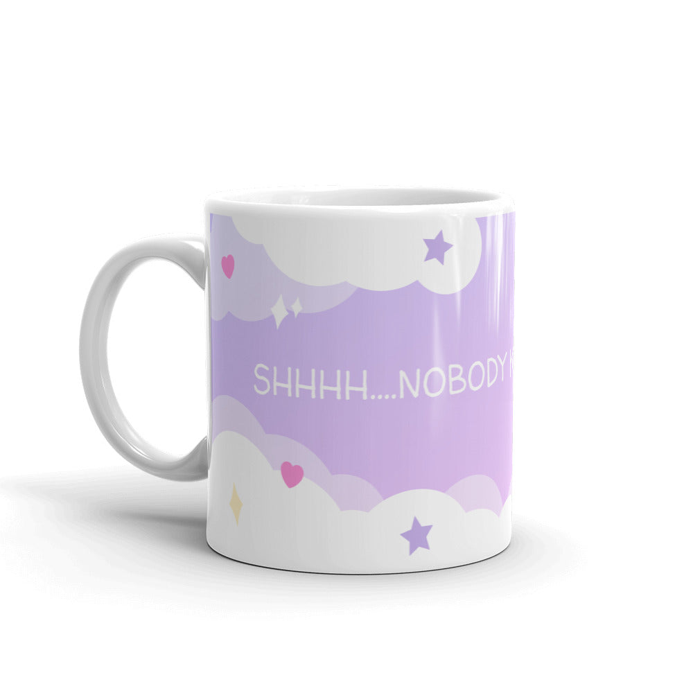 SHHHH. Nobody Knows I'm Gay Mug