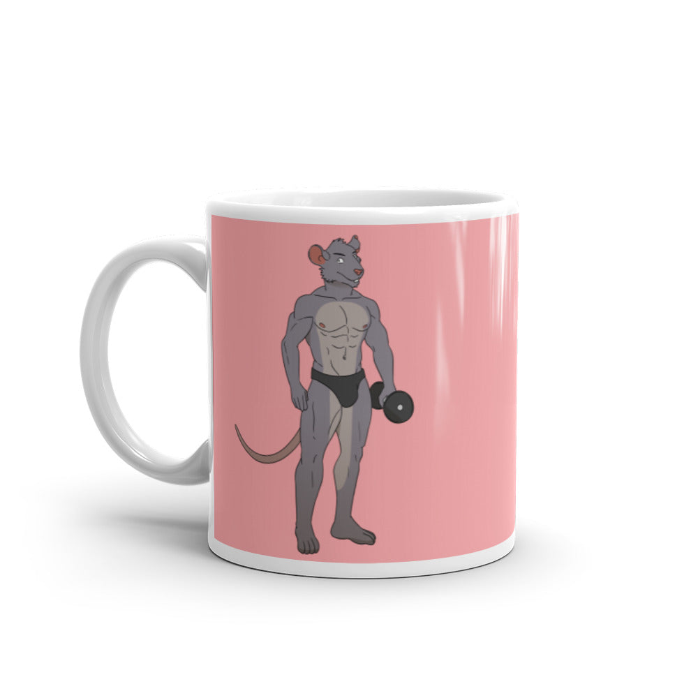 Gay Gym Rat Mug