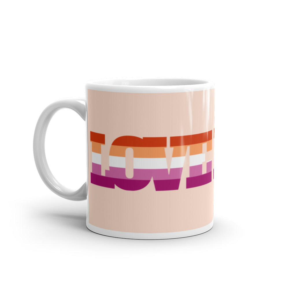 Lesbian Love Mug