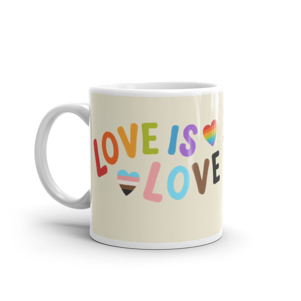 Love Is Love LGBTQ Mug.
