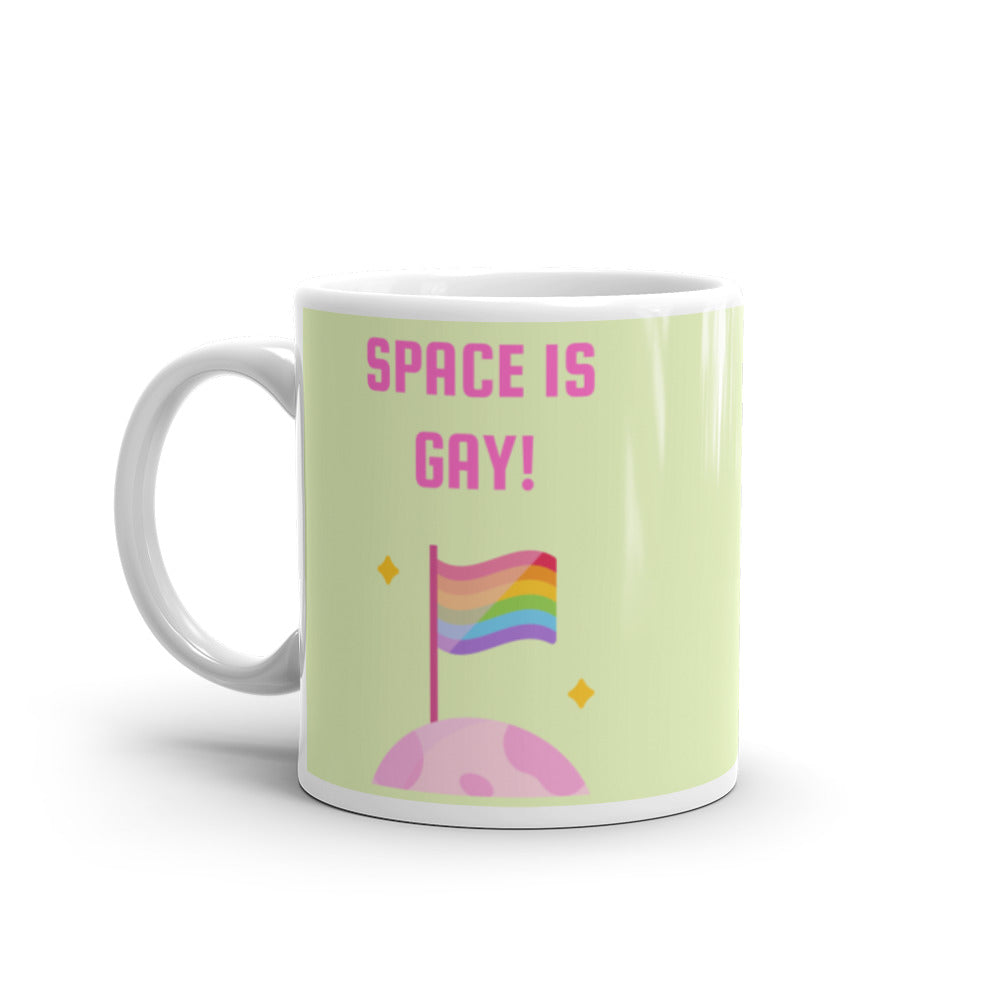 Space Is Gay Mug