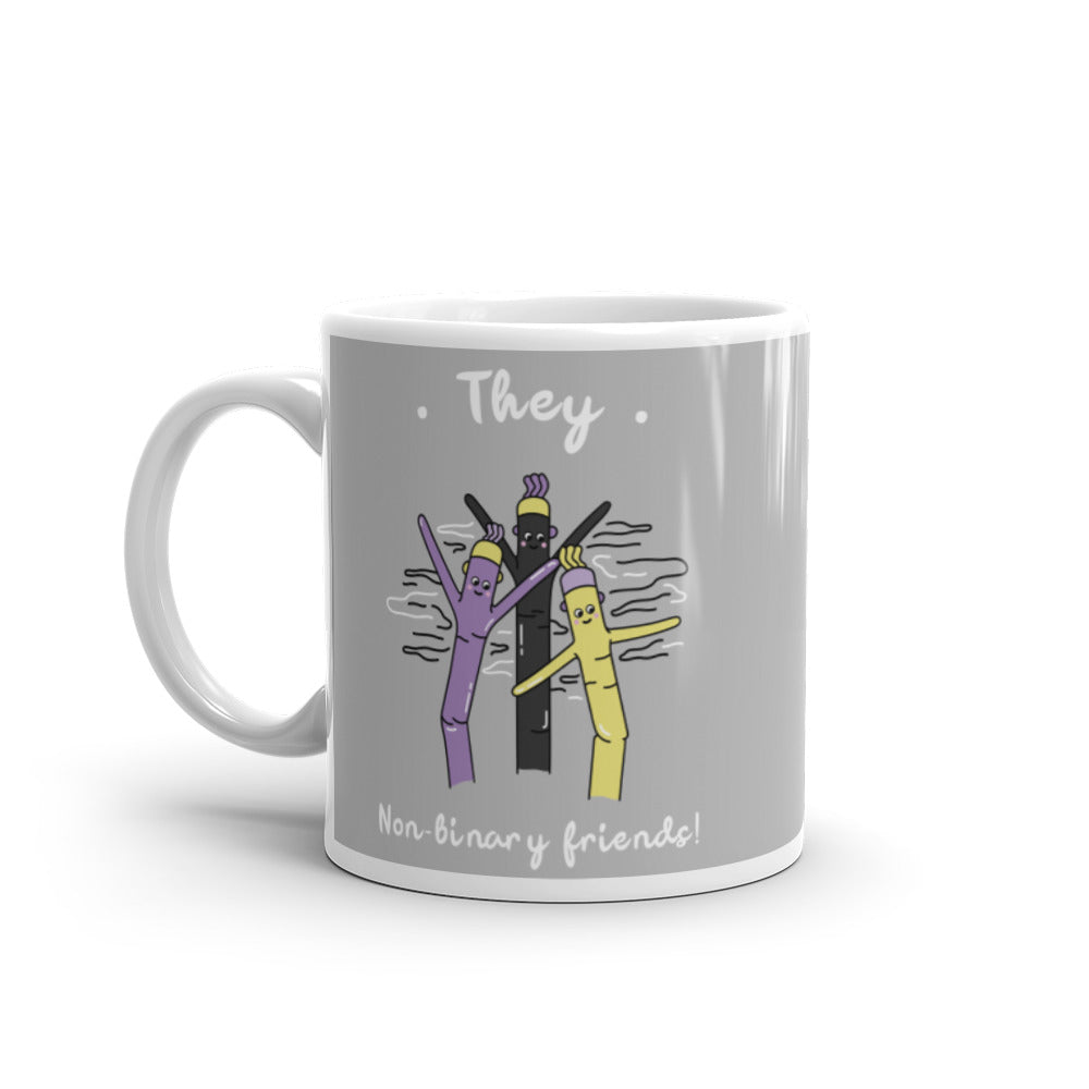 They Non-Binary Friends Mug