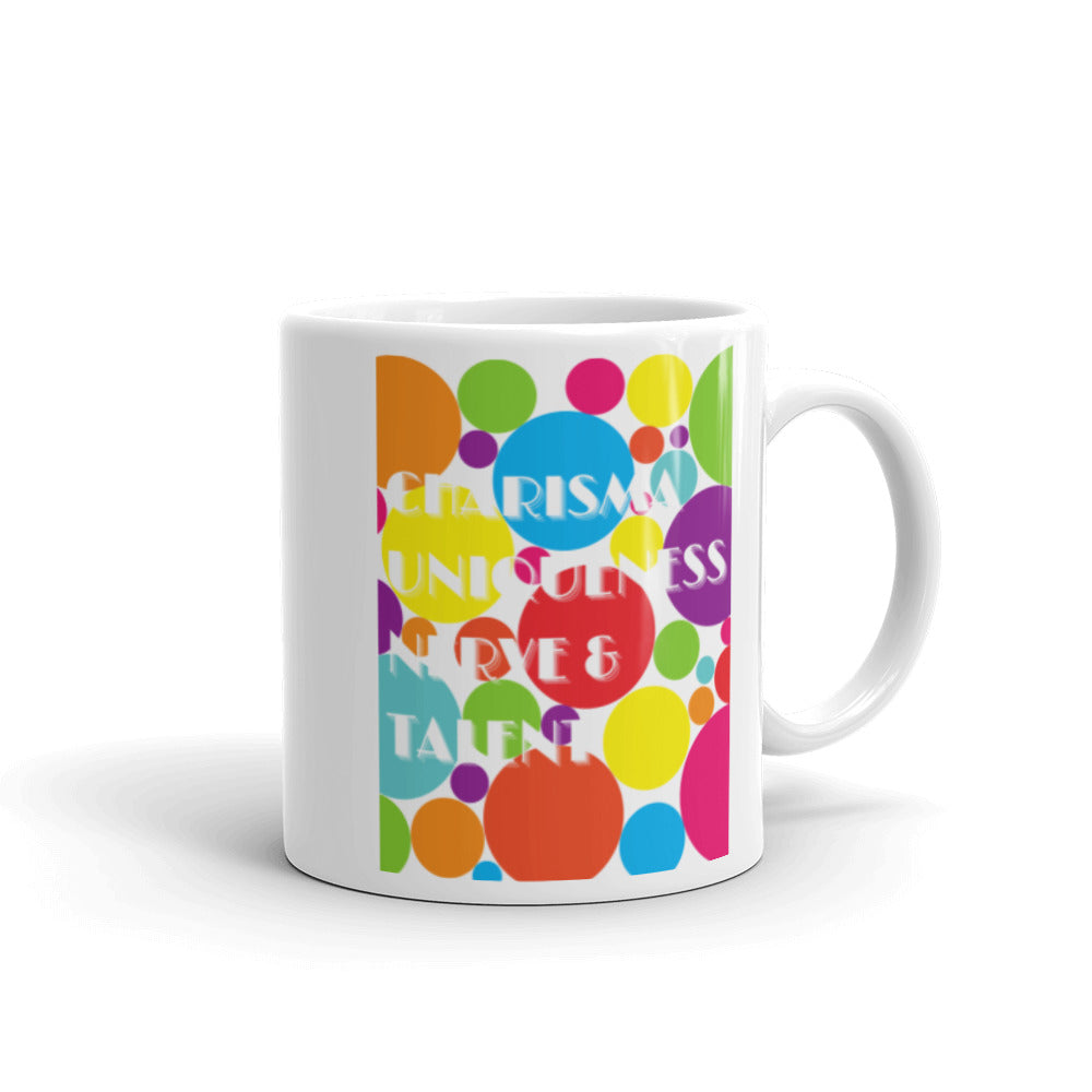 Charisma Uniqueness Nerve & Talent Mug