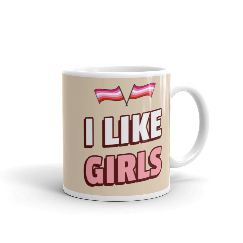 I Like Girls Mug