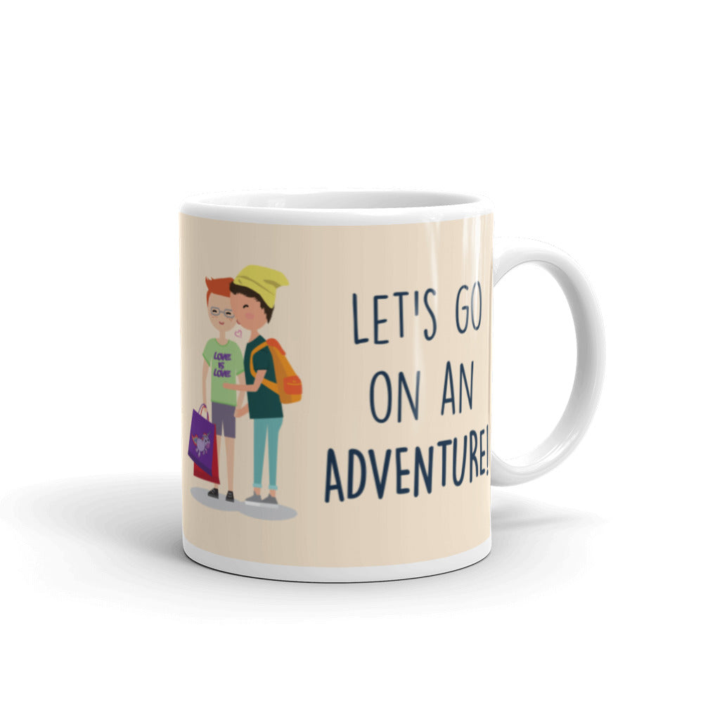Let's Go On An Adventure Mug