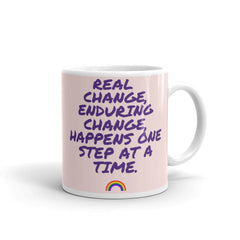 Real Change, Enduring Change Mug