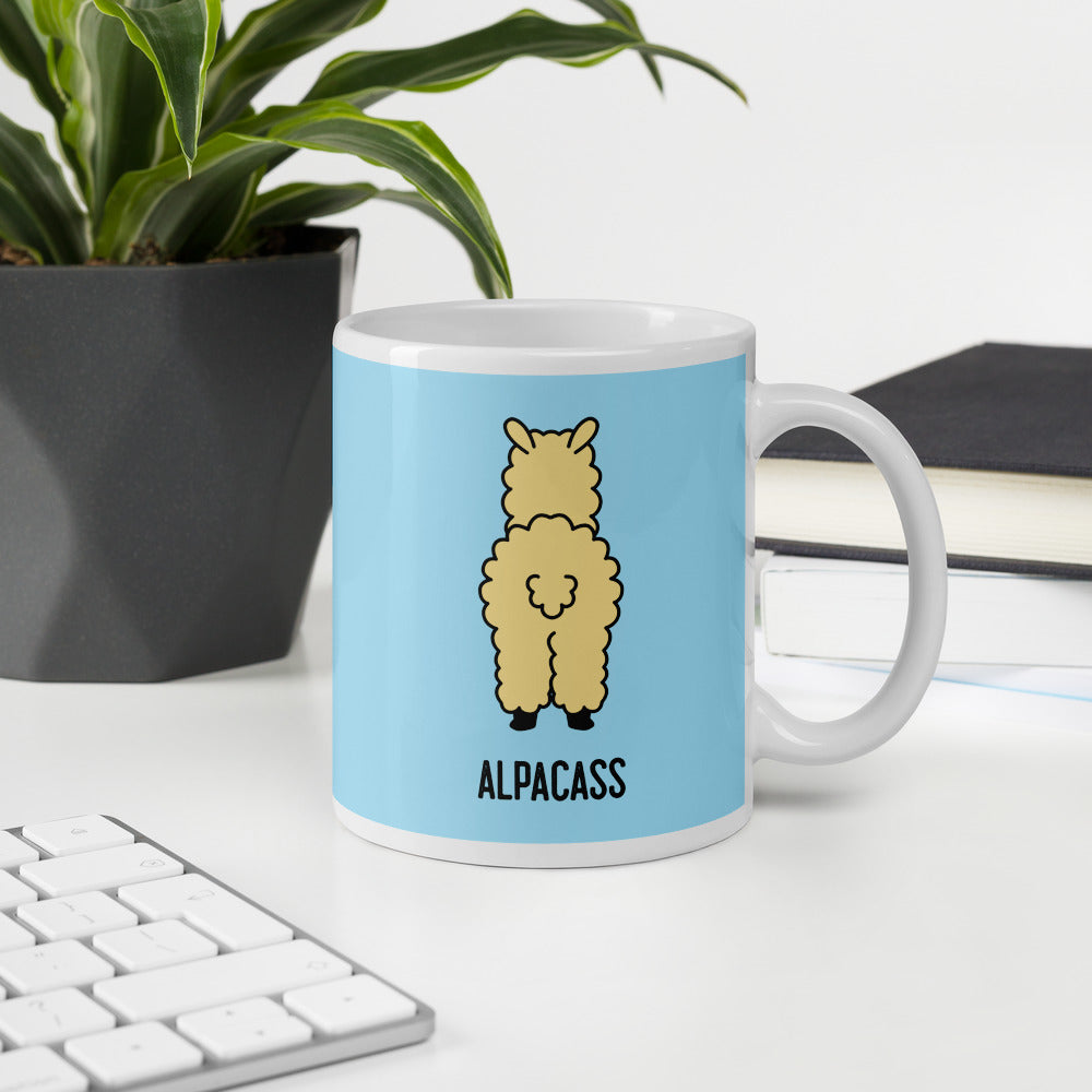 Kiss My Alpacass Mug