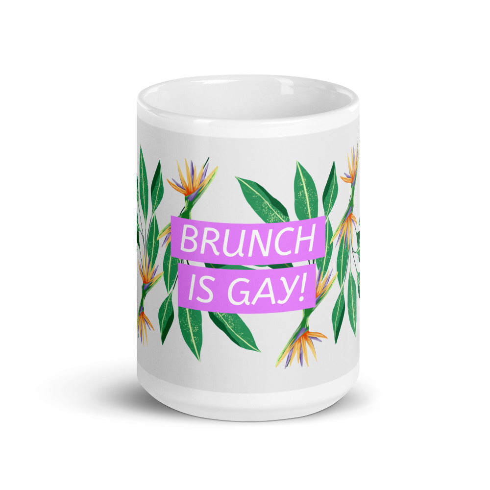 Brunch Is Gay Mug